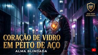 Coração de Vidro em Peito de Aço — Alma Blindada (Clipe Oficial / Sad Trap)