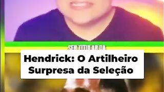 Hendrick Deveria Ser Titular do Brasil  Números Provam!