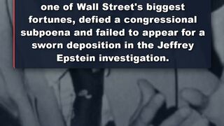 Leon Black Defies Subpoena, Sues House Panel in Epstein Probe
