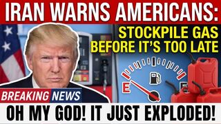 🛑IRAN WARNS AMERICANS: STOCKPILE GAS BEFORE IT’S TOO LATE