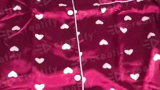 Pijama de corazones