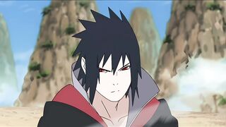 Sasuke vs Killer Bee 4K - Naruto Shippuden 143