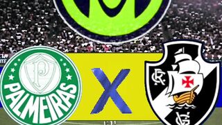 VASCO X PALMEIRAS BRASILEIRÃO SUB VASCO CAMPEAO