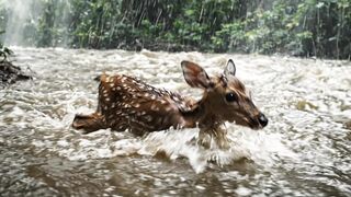 The Elephant Who Saved a Drowning Baby Deer 🐘🦌❤️ | Emotional Animal Rescue