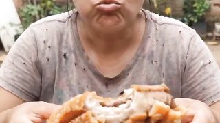 Mukbang Asmr eating Brazilian food