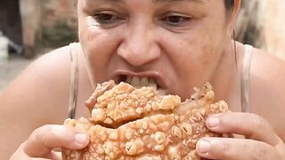 Mukbang Asmr eating Brazilian food 2