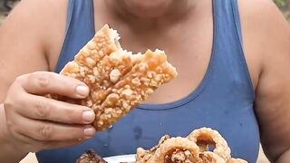 Mukbang Asmr eating Brazilian food 5