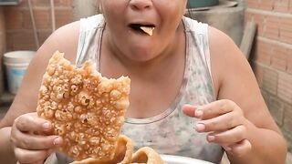 Mukbang Asmr eating Brazilian food 6
