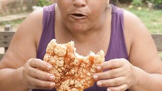 Mukbang Asmr eating Brazilian food 8
