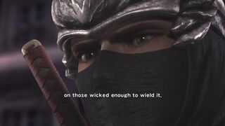 Ninja Gaiden salvando Rachel