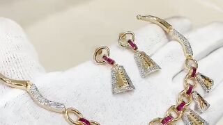 Latest Beautiful Gold Jewelry Sets | Trendy Gold Designs