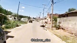 caiu 2 vezes na fuga da polícia