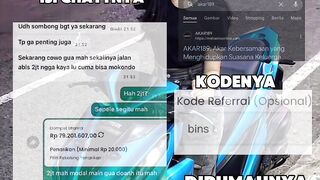 Mssukin kode nya untuk dapet kejutan nya
