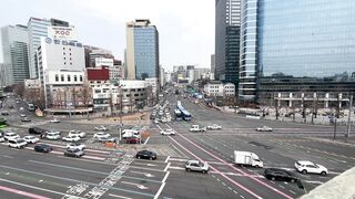 Jalan raya kota korea selatan