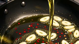 Anime Style Spaghetti Aglio e Olio Recipe & Cooking ASMR