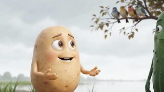 Potato & Cucumber Flood Adventure 🌧️🥔🥒 | Funny & Heartwarming Animated Story 2