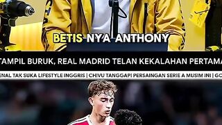 Real Madrid tumbang di tangan lord antony!! #podcast #sepakbola #fyp