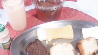 Meu café da manhã.