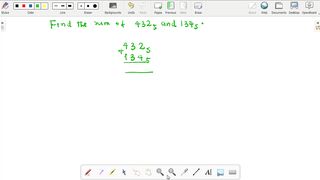 Addition of Number Base