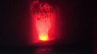 Anak Krakatau Erupts: Lava Fountain Seen, Alert Level Raised