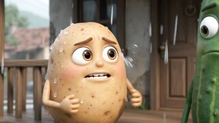 Potato & Cucumber Flood Adventure 🌧️🥔🥒 | Funny & Heartwarming Animated Story 7