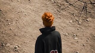 Naruto figth paint end hinata