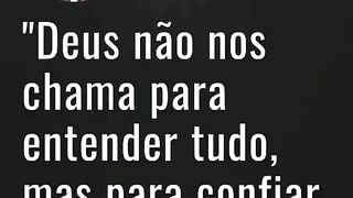 Confiar em Jesus |  Trust in Jesus