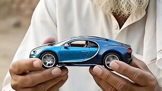 Old Man Builds a Bugatti Chiron Entirely From Wood! 🏎️