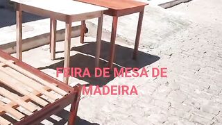 Cama em madeira
