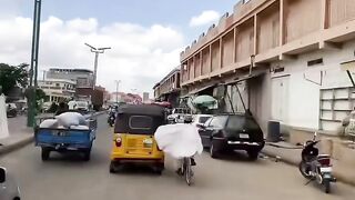 Funny Cycle Driving