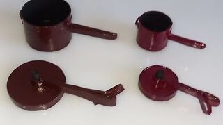 Panelinhas de pressão feitas de rolo de papel