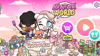 Avatar World and the new clothing store.