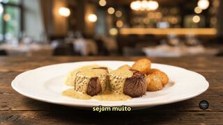 FILÉ MIGNON AO MOLHO DE MOSTARDA