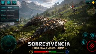 Sobrevivência extrema na H4: Ankylosaurus do 0 ao 100% (The Cursed Isle)