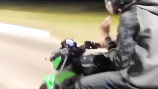 POV: Você saiu pra dar só uma voltinha na Z400… 👀🏍️