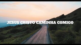 Jesus Christ Walks with Me - Christian Song for Peace | Jesus Cristo Caminha Comigo (Lyric Video)