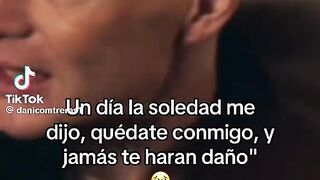 La soledad simpre fue mi mejor amiga