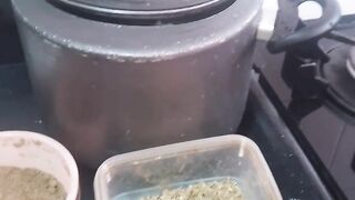 Preparação do meu feijão.
