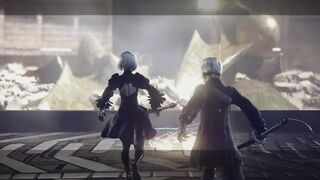 NieR Automata (PS5 Pro) 4K 60FPS HDR Gameplay - (Full Game) (A&B Ending)_155.mp4