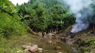 Jovem de 24 anos transforma selva em fazenda autossuficiente em 10 meses.