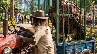 The Monkey Released a GIANT Hawk… Then Said “Go Enjoy!” 😂🦅🐒