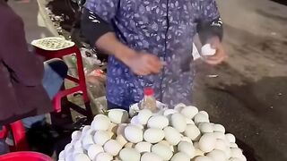 Spicy Boiled Eggs in Bangladesh! Street Food Master