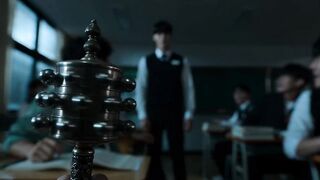 EP.9- 신들린 아이 (2) Title: The Possessed Boy Late at night during self-study hours inside a Korean high