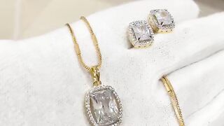 Diamond Jewelry Set for Women