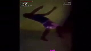 When your friend bugs out of the game in real life.