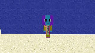 Minecraft GOKU INSTINTO SUPERIOR vs DAISHINKAN - DRAGON BALL SUPER