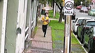 Shocking terrifying Moment Save on security camera