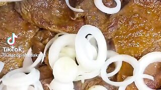 bife acebolado mais delicioso