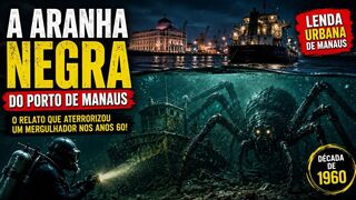 A ARANHA GIGANTE NEGRA DO PORTO DE MANAUS