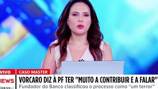 Caso Master: Vorcaro diz à PF ter “muito a contribuir e a falar” após depoimento de 4 horas